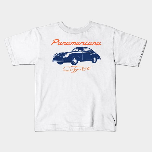 retro racing shirt Kids T-Shirt by retroracing